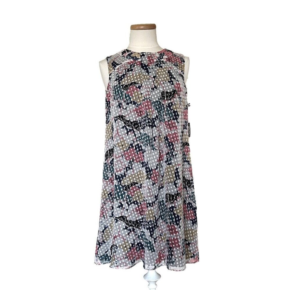 Anthropologie | Anna Sui silk blend dress 4 NWT